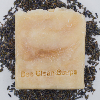 Lavender and Honey Soap Bar by Bee Clean - 120g